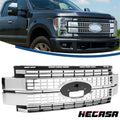 Chrome Grille for Ford Super Duty F250 F350 (2017–2019)