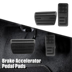 2X Non-Slip Metal Foot Pedal Covers for Honda HR-V Vezel RV3 (2014–2021)