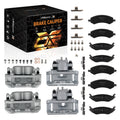 Set of 4 Brake Calipers & Pads for Ram 1500 (2011–2018)