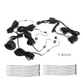 UTV Turn Signal Horn Kit for Universal UTV (Street Legal, 4 Amber Lights)
