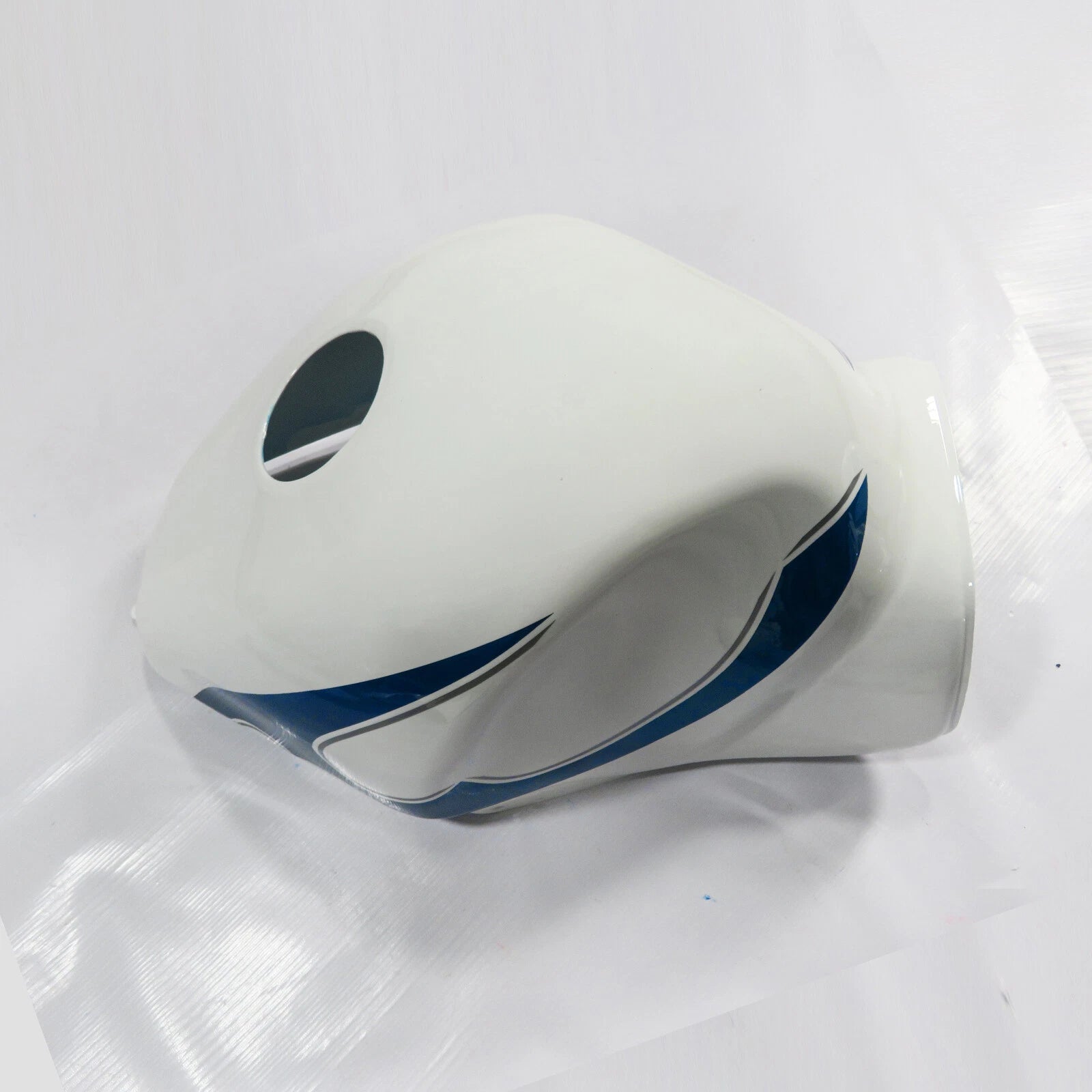 Injection Blue White Fairing Kit for Suzuki Hayabusa GSX1300R (1997–2007)