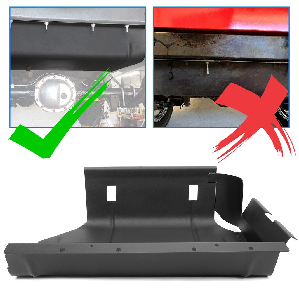 Skid Plate Guard for Jeep Wrangler YJ (1987–1995) w/ 15-20 Gallon Tank