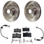 Front Brake Disc Rotors and Pads Kit for Lexus LS430 (2004–2006)