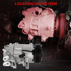 AC Compressor & Clutch for Nissan X-Trail 2.5L (2008-2012)