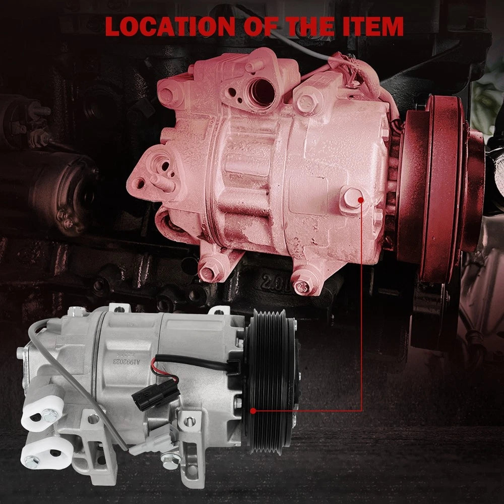 AC Compressor & Clutch for Nissan X-Trail 2.5L (2008-2012)