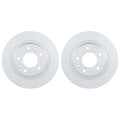 Set of 2 Bosch QuietCast Rear Disc Brake Rotors for Mazda MX-5 Miata (2006–2015)