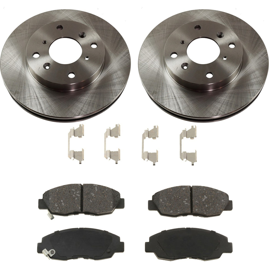 Disc Brake Rotor and Pad Kit for Honda Accord (1998–2002)
