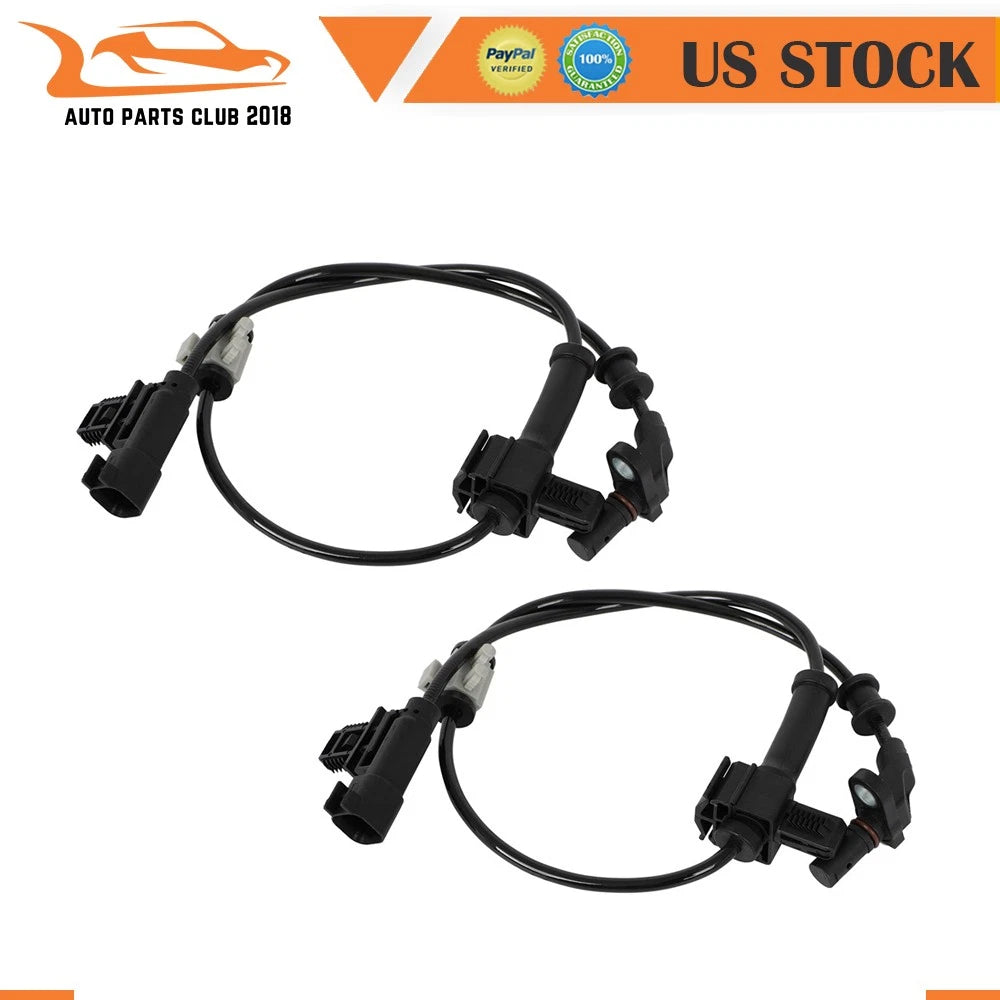 2X Front ABS Wheel Speed Sensor for Chevrolet Silverado 2500 HD (2011–2020)