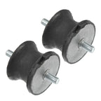 2pcs Auto Transmission Mount for BMW 325is (1992 - 1995) Rubber Black