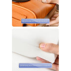 Armrest Pad Leather Cover for Car with Side Storage Compartment