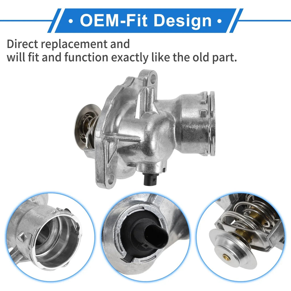 Engine Coolant Thermostat Housing for Dodge Sprinter 2500 3500 (2007-2008)