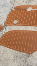 EVA Foam Pad Faux Teak Boat Deck Floor Mat for Yamaha SX 230 SR 230 AR 230 (2007–2009)