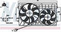 Nissens Right Engine Cooling Fan for Audi A3 TDI (2010–2013)