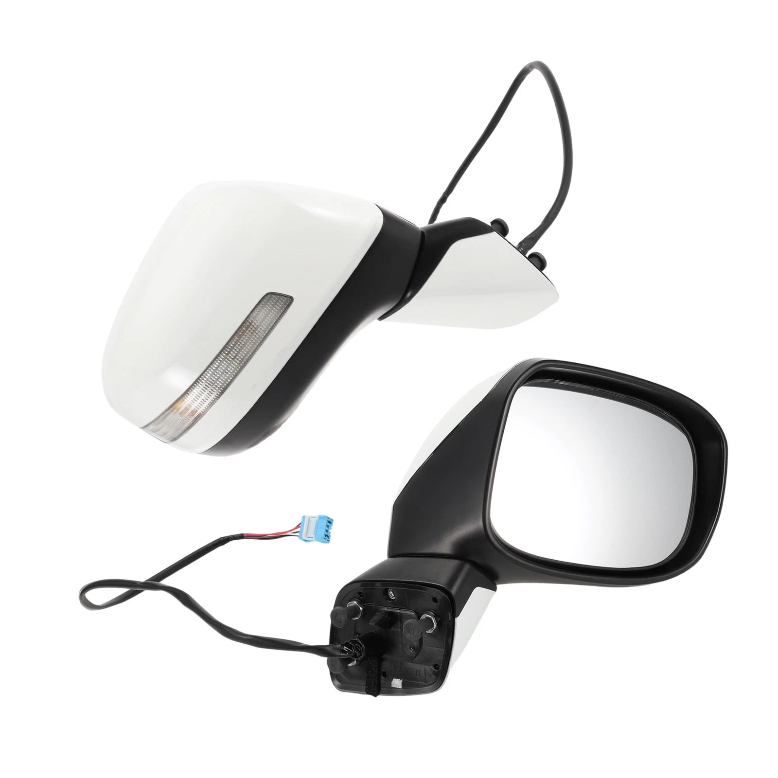 Right Side Door Mirror for Honda Civic (2012–2013) Manual Folding White