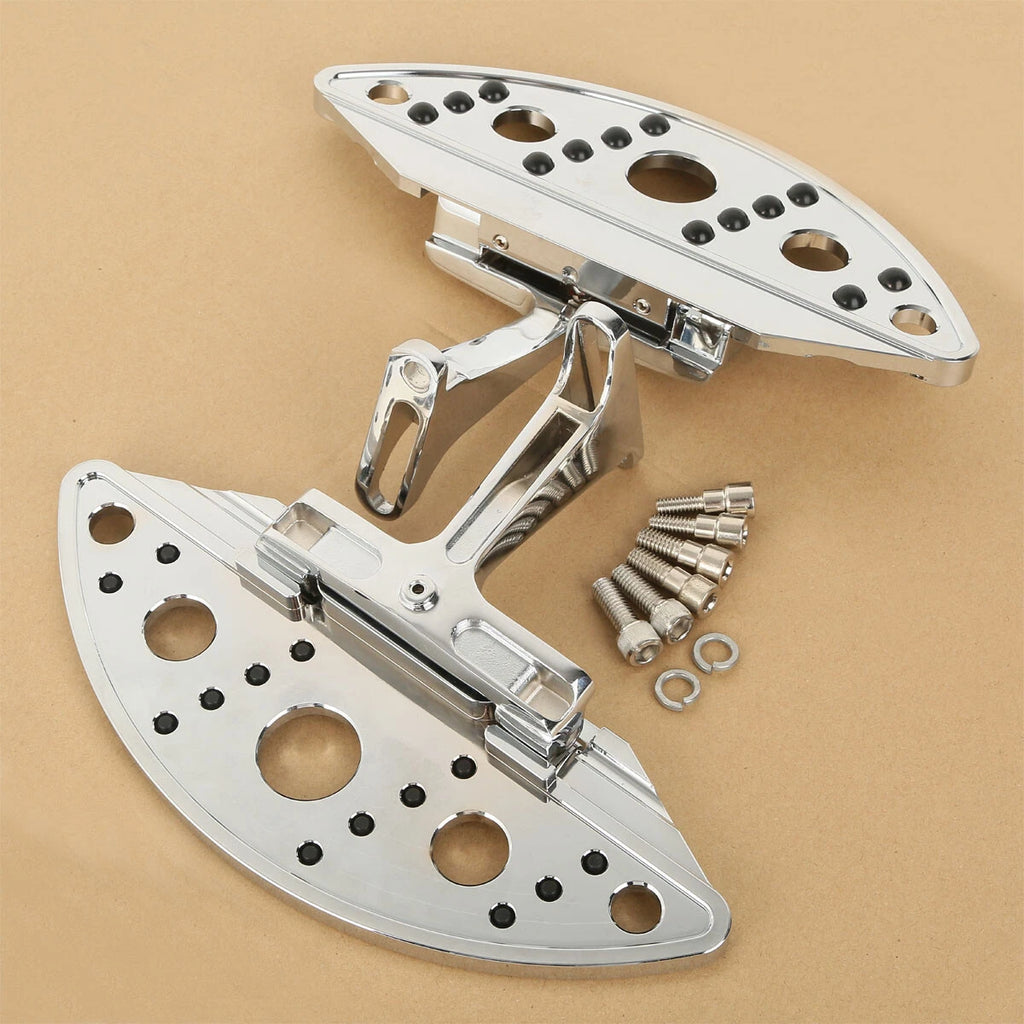 Semi-Circle Passenger Floorboard for Harley Electra Glide (1980–2023)