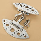 Semi-Circle Passenger Floorboard for Harley Electra Glide (1980–2023)