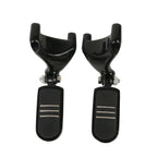 Rear Passenger Pegs Footpeg Pedals for Harley Sportster XL883 XL1200 (2004–2013)