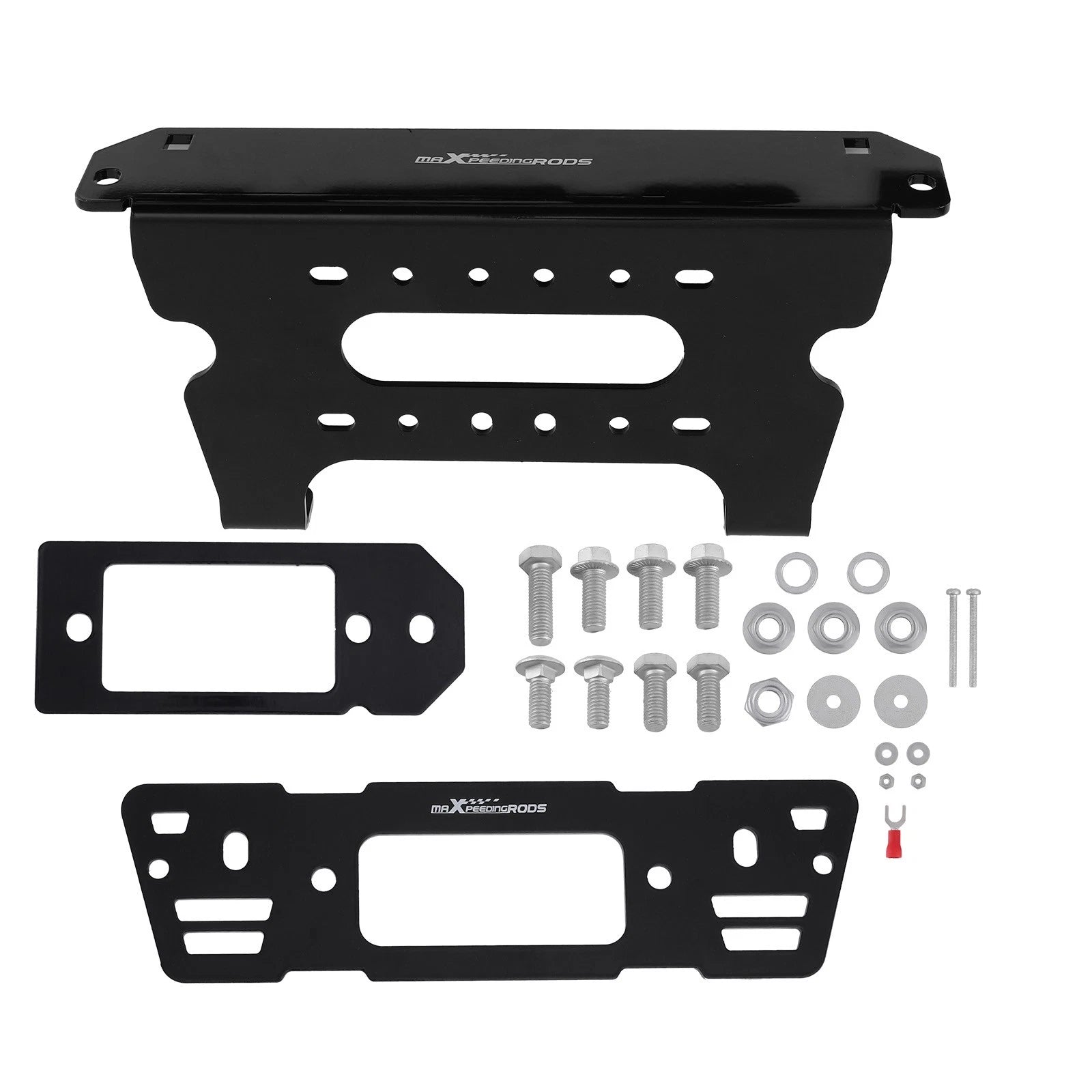 Winch Mount Plate Kit for 2013–2024 Polaris Ranger 1000 XP 4x4 UTV