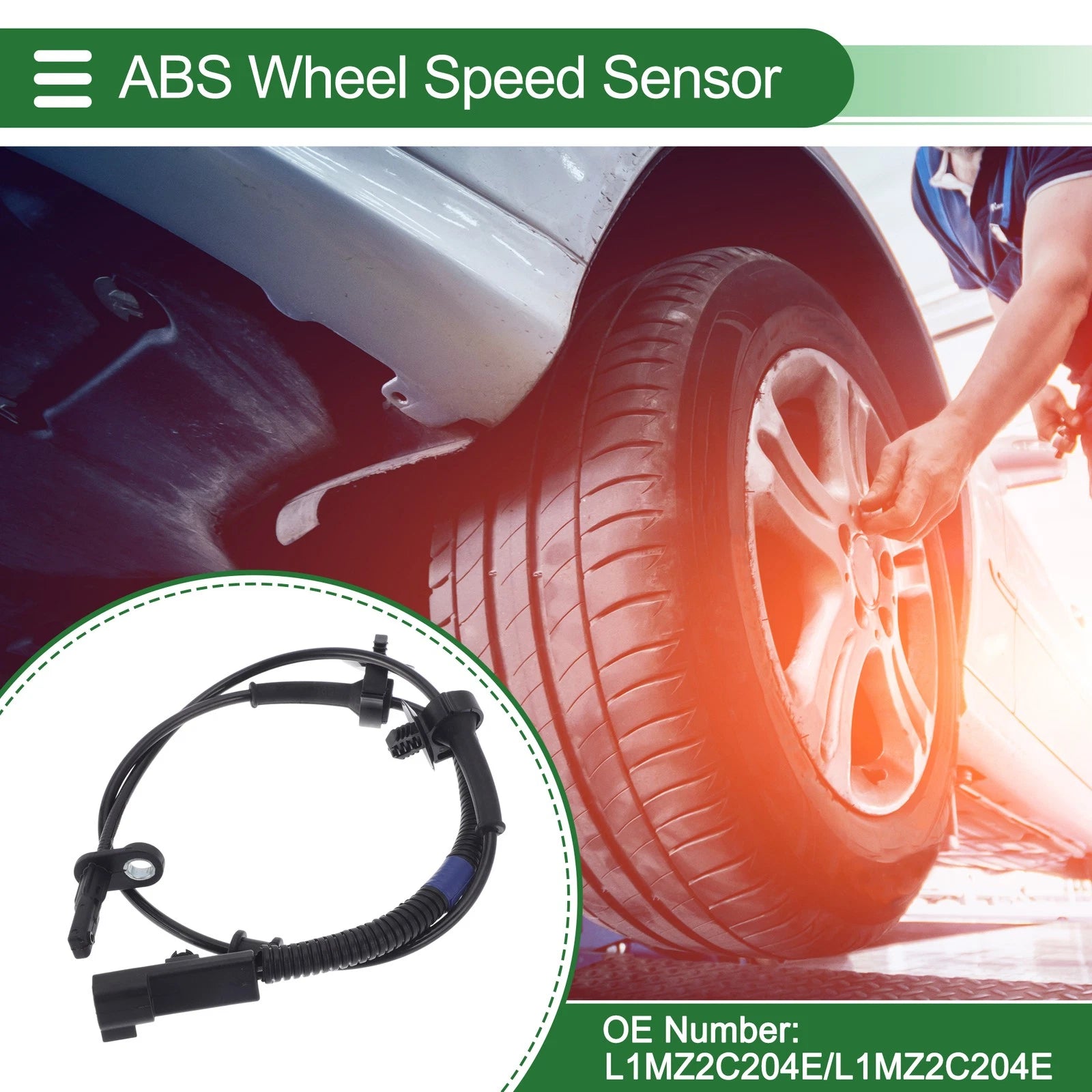 ABS Wheel Speed Sensor for Ford Explorer (2002–2010) No.L1MZ2C204E