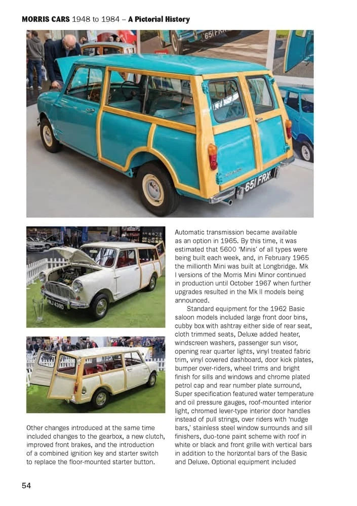 Morris Cars Complete Guide for Morris (1948-1984)