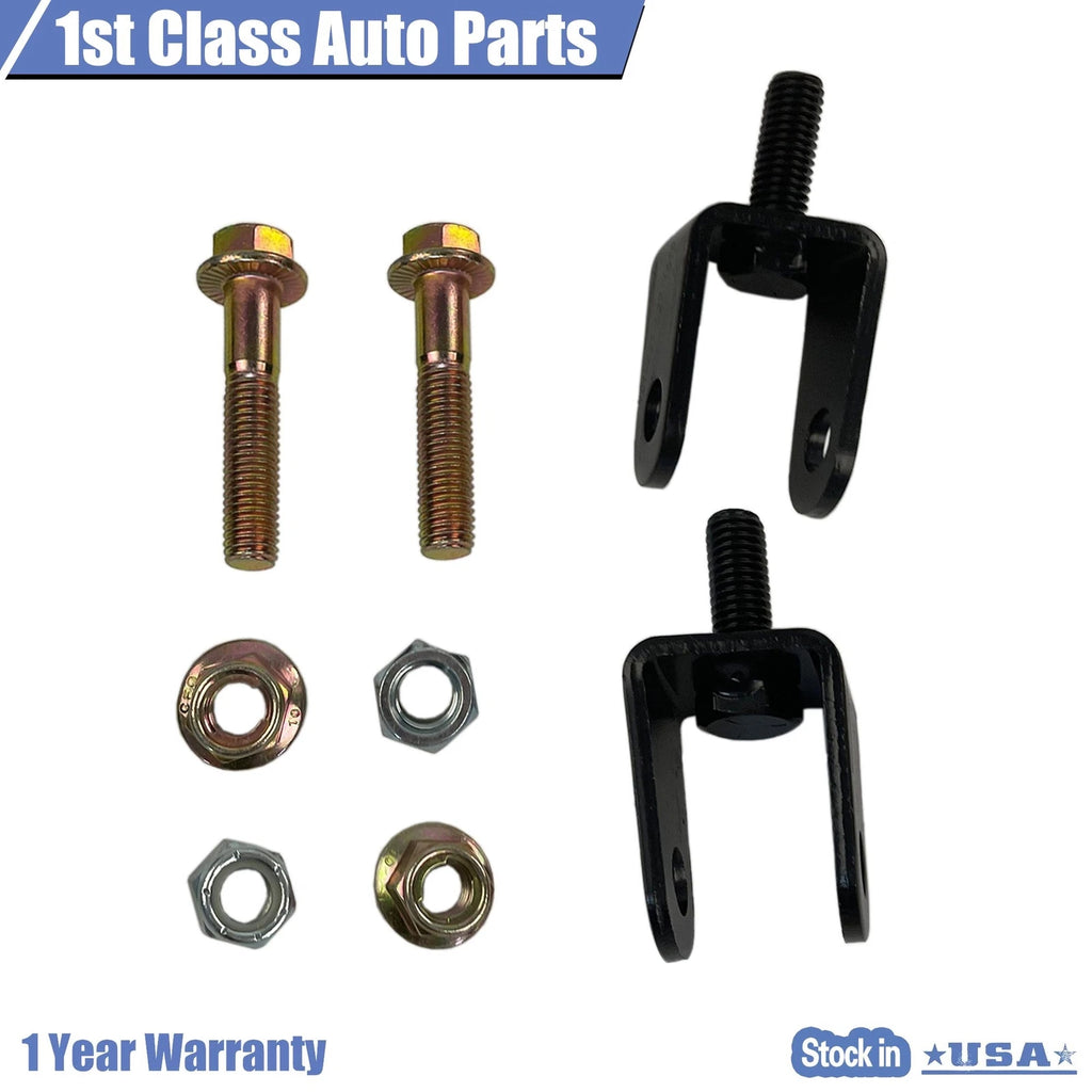 Lower Rear Shock Relocation Mounting Brackets for Chevrolet Camaro Pontiac (2002)