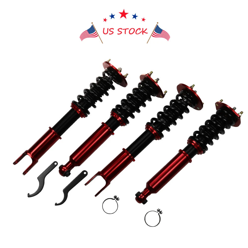 Set of 4 Coilovers for Toyota Supra (1993–1998) & Lexus SC300/SC400 (1992–2000)