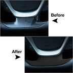 Suede Steering Wheel Lower Cover Trim for Chevrolet Corvette C7 (2014-2019)