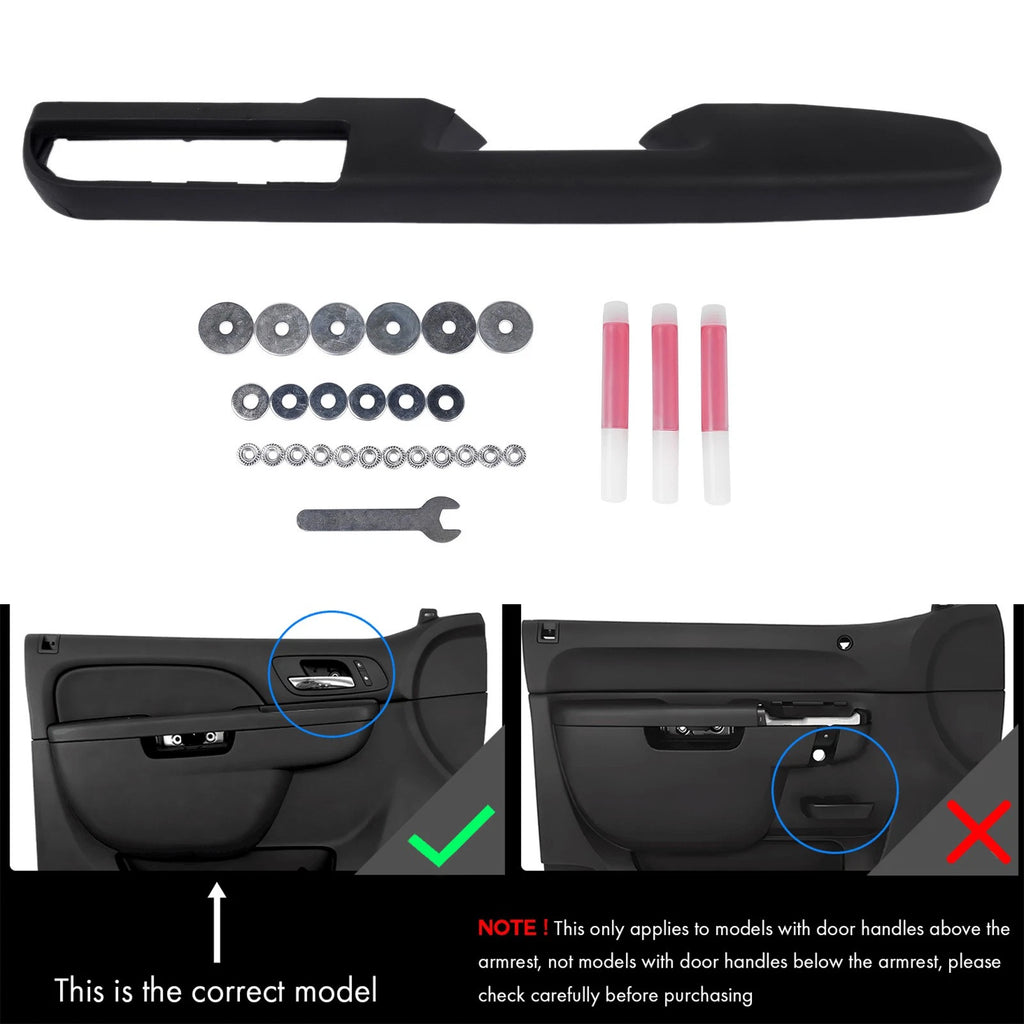 Passenger Right Door Panel Handle Armrest for Silverado