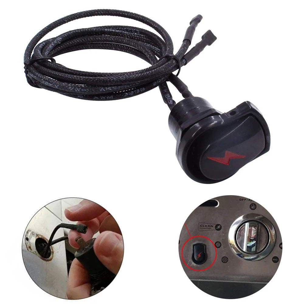 Electronic Ignition Button & Wires for Char-Broil Surefire