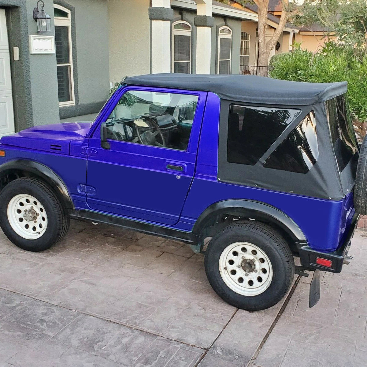 Soft Top with Steel Support Bow for Suzuki Samurai (1986–1994)