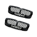 Carbon Gloss Black Double Line Grille for BMW 3 E90 E91 (2009–2012)