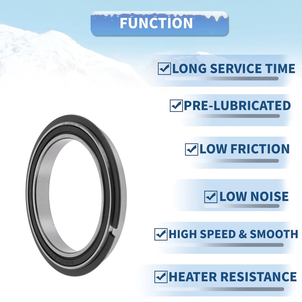 Deep Groove Ball Bearing 6812NR2RS for Scooter Skateboard (60x78x10mm)