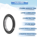 Deep Groove Ball Bearing 6812NR2RS for Scooter Skateboard (60x78x10mm)