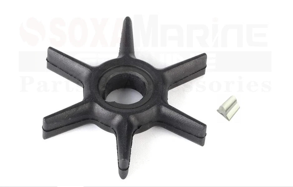 Water Pump Impeller with Key for Mercury Mariner 6 8 9.9 15 HP (1990–2023)