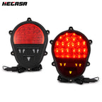 LED Red Lens Brake Lights for Humvee M35 M998 (1990–2006) #12422958