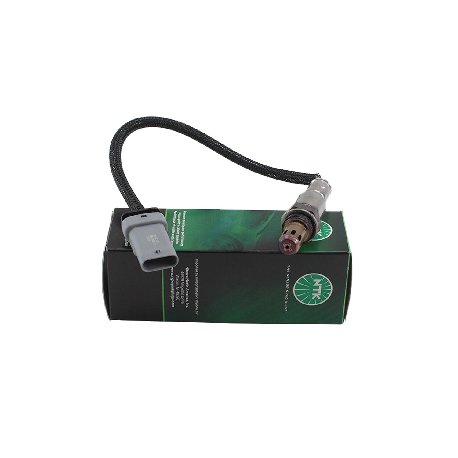 NGK Downstream Left Oxygen Sensor 21075 for