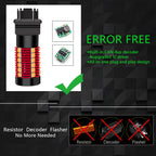 Bright Amber 3157 LED Front and Rear Turn Signal Bulbs for Canbus (No Hyper Flash)
