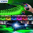 App-Controlled RGB LED Underbody Glow Light Kit for Honda (4-Pack)