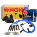 NGK DIS Ignition Coil Wires & 6 Iridium IX Spark Plugs for Chevy Pontiac V6