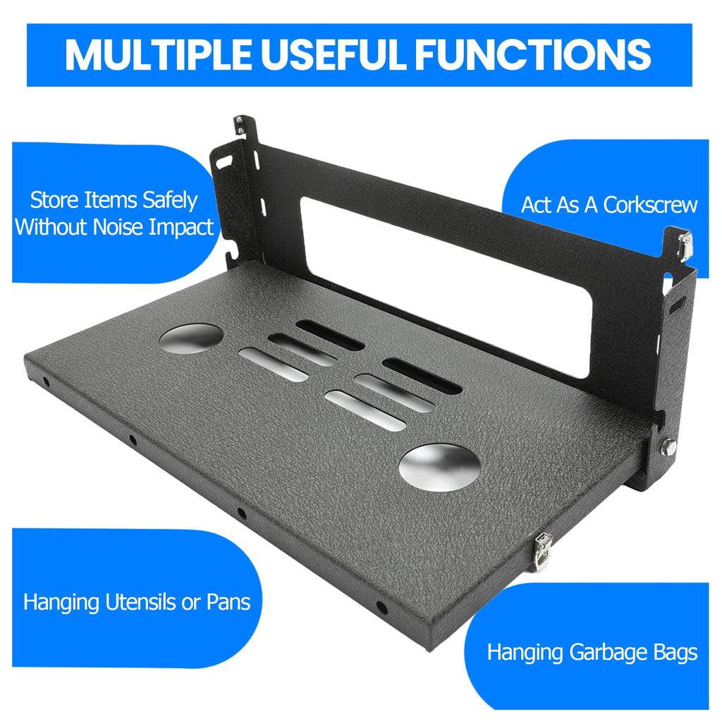 Folding Rear Tailgate Table Support for Jeep Wrangler JK (2007–2018)