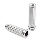 Chrome Handlebar Hand Grips for Harley Heritage Softail Dyna (1991–2023)
