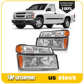 Headlight Assembly for Chevy Colorado GMC Canyon (2004–2012)