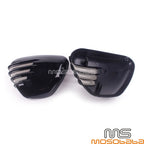 Black Battery Side Covers for Triumph Bonneville Street Twin 900 (16-23)