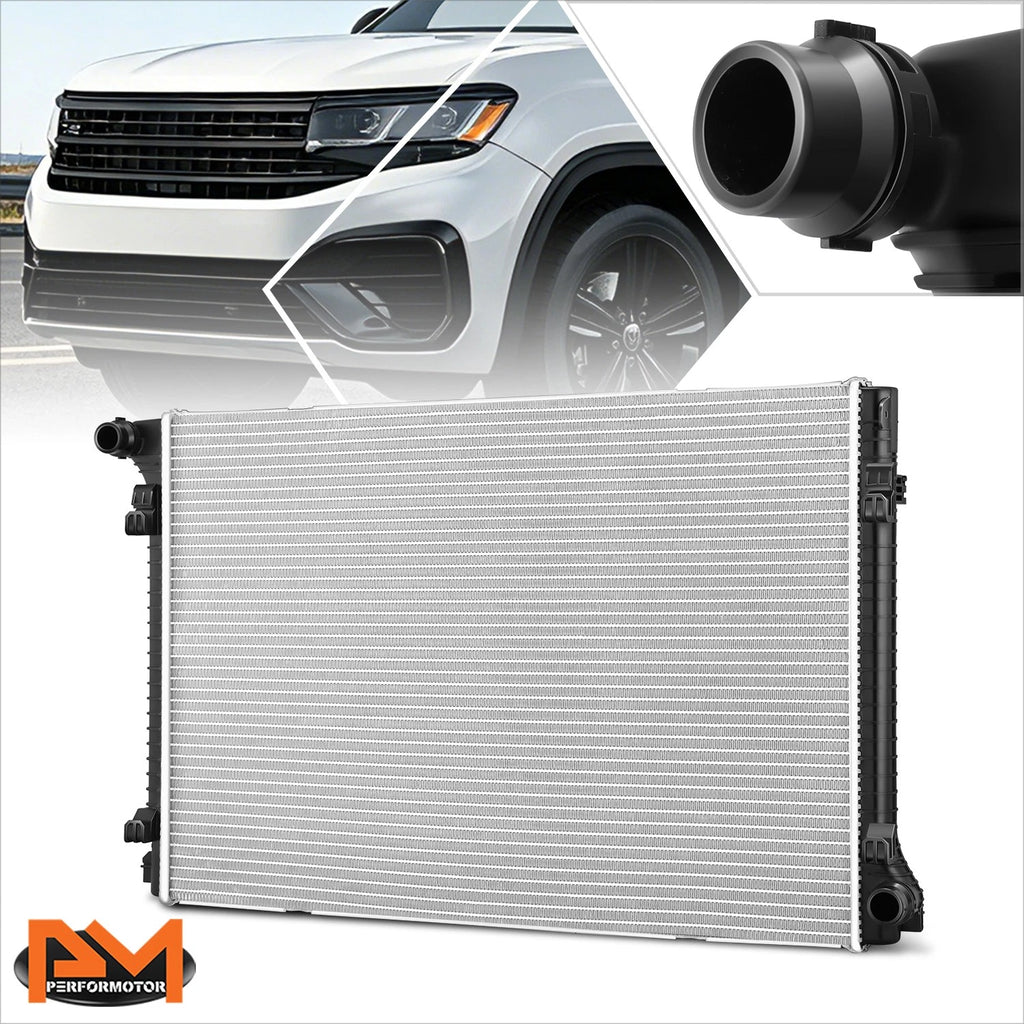 Full Aluminum Core Radiator for VW Atlas Cross Sport 2.0L Turbo (2018–2023) DPI-13756