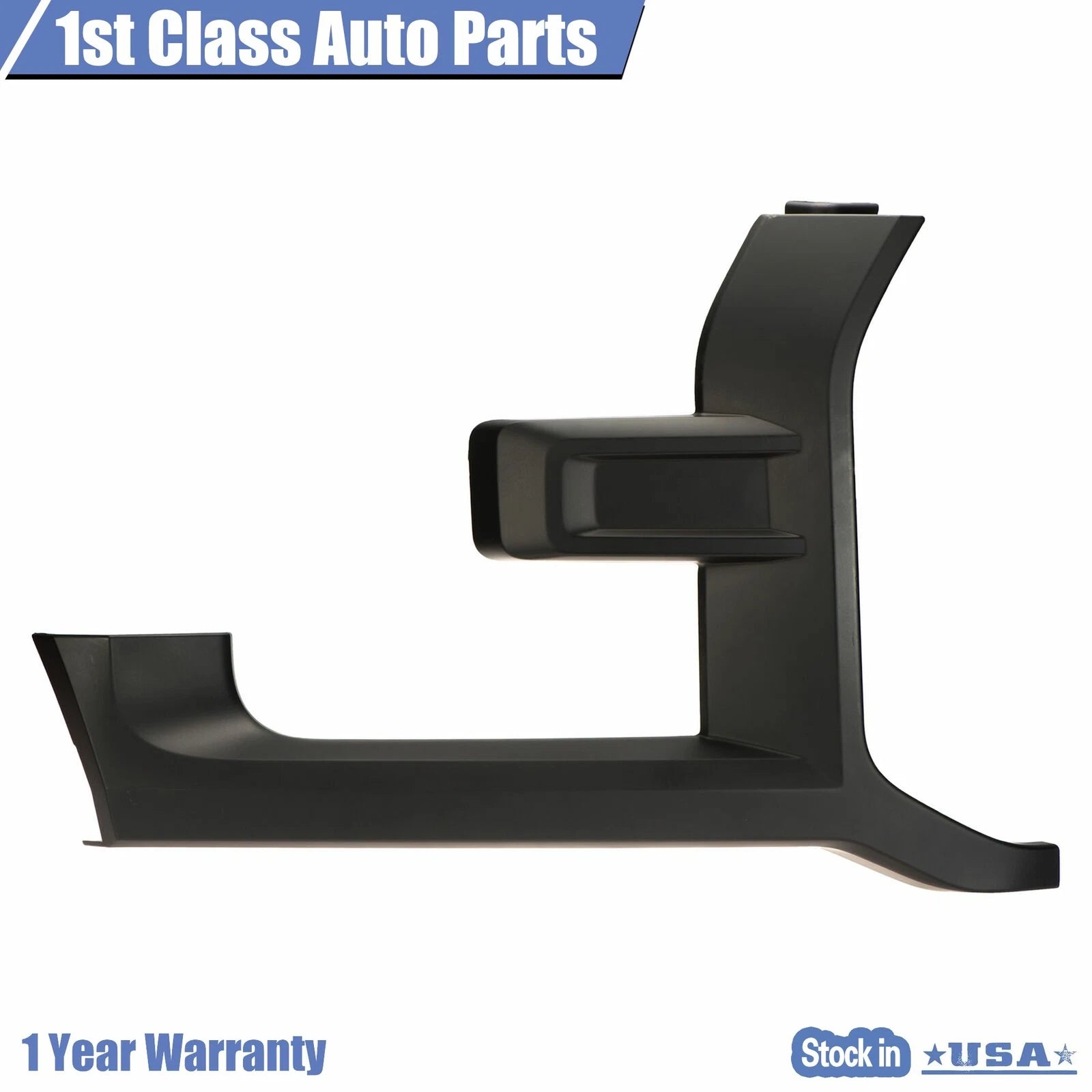 Passenger Side Grille Headlight Trim Molding Black for Ford F-150 Raptor (2017–2018)