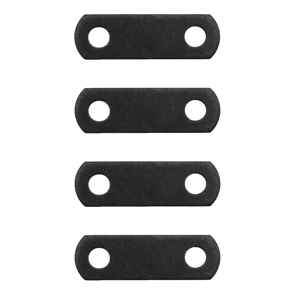 Set of 4 Trailer Leaf Spring Shackle Straps 2 5/8" for Dump Flat