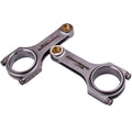 2pcs Forged H-Beam Connecting Rods Conrod ARP 2000 for Fiat 500 Old Model 130mm