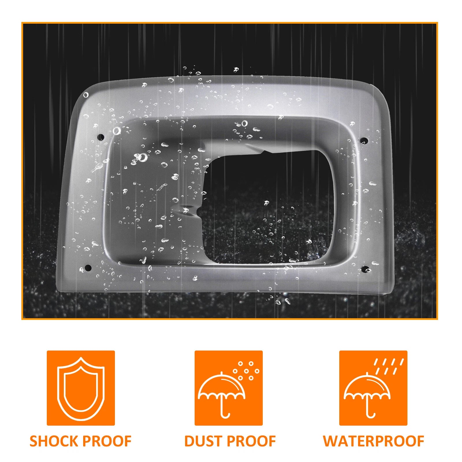 Headlight Bezel Trim Left Driver for Chevrolet C6500 C7500 C8500 (2003–2009)