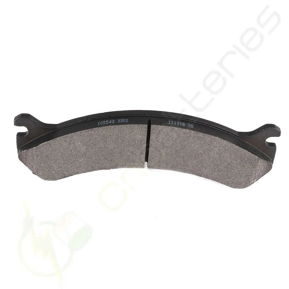 4X Metallic Brake Pads for Chevy Express 4500 (2009–2013) & GMC Savana 2500 (2003–2012)