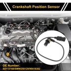 1 Pc Crankshaft Position Sensor No.96418382 for Chevrolet Captiva (2006–2016)
